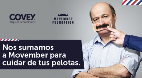 Covey Alquiler se suma a 'Movember'