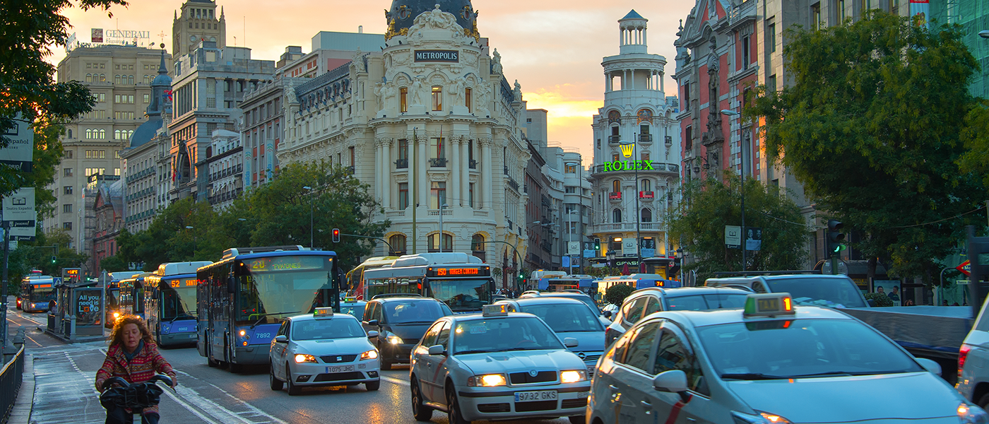 fin de los atascos en Madrid