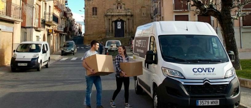 furgoneta de covey para mudanzas en lleida