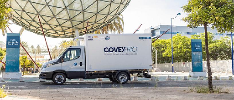 camión frigorífico de alquiler en covey