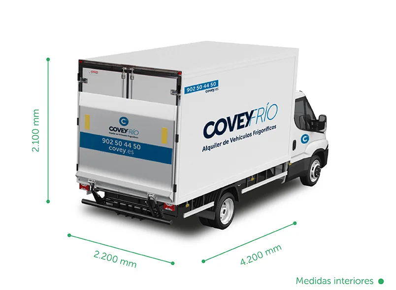 Iveco Daily con plataforma elevadora trasera