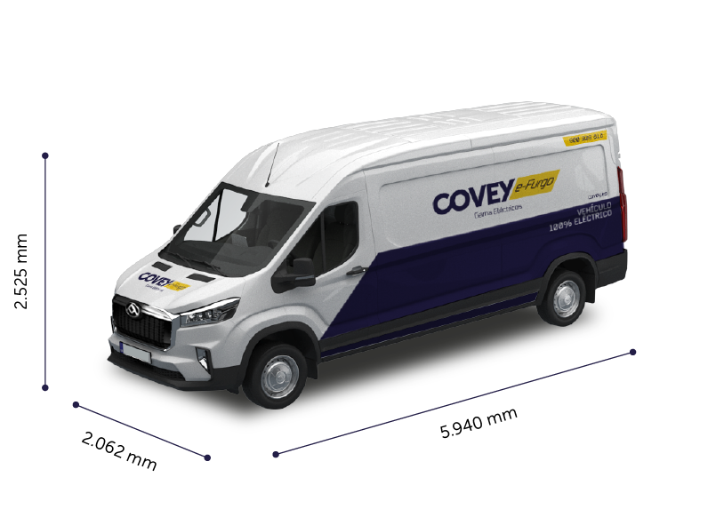 Maxus eDeliver 9 L3H2 Medidas